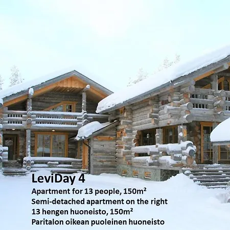 Leviday 3&4 Horská chata Levi